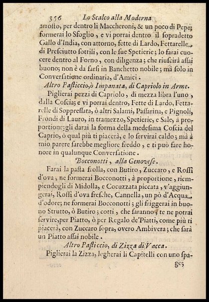 1: Parte prima in cui si tratta delle vivande di grasso