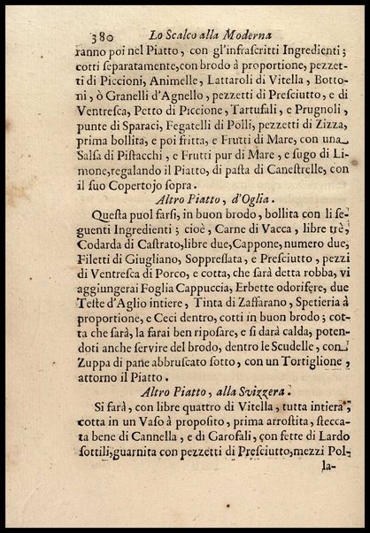 1: Parte prima in cui si tratta delle vivande di grasso