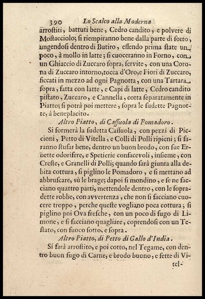 1: Parte prima in cui si tratta delle vivande di grasso