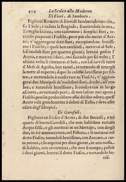 1: Parte prima in cui si tratta delle vivande di grasso