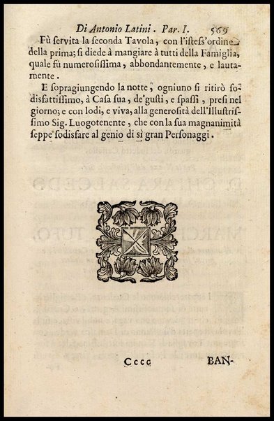 1: Parte prima in cui si tratta delle vivande di grasso