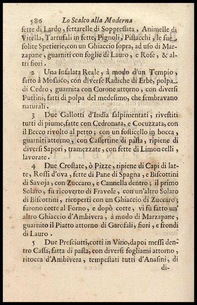1: Parte prima in cui si tratta delle vivande di grasso