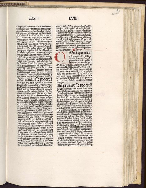 Incipit secundus liber secunde partis beati Thome de Aquino ordinis predicatorum