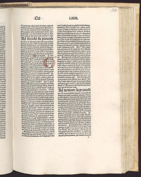 Incipit secundus liber secunde partis beati Thome de Aquino ordinis predicatorum