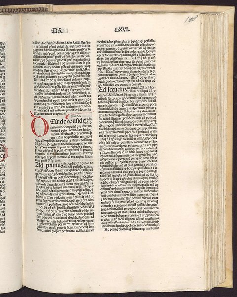 Incipit secundus liber secunde partis beati Thome de Aquino ordinis predicatorum