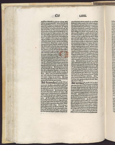 Incipit secundus liber secunde partis beati Thome de Aquino ordinis predicatorum