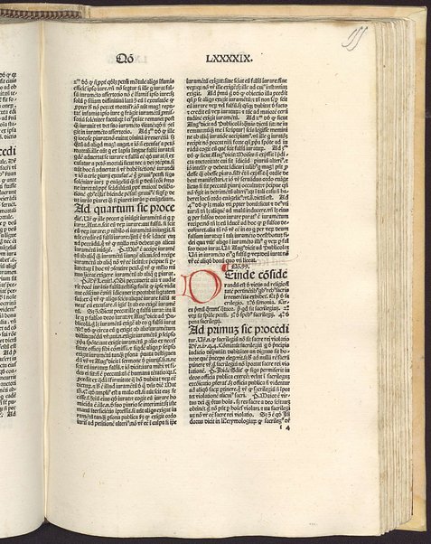 Incipit secundus liber secunde partis beati Thome de Aquino ordinis predicatorum