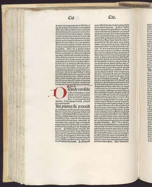 Incipit secundus liber secunde partis beati Thome de Aquino ordinis predicatorum