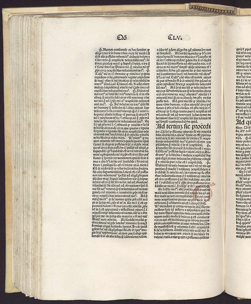 Incipit secundus liber secunde partis beati Thome de Aquino ordinis predicatorum