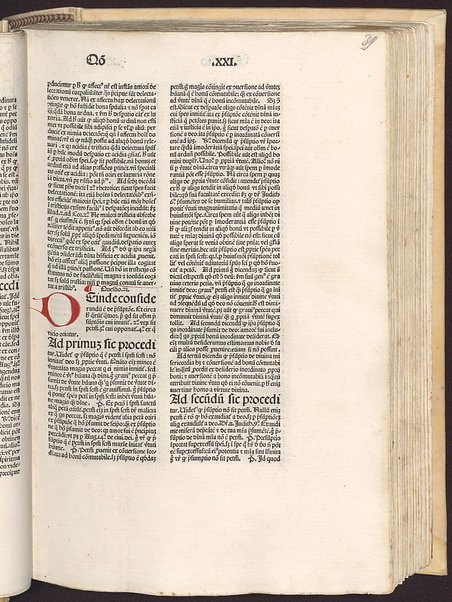 Incipit secundus liber secunde partis beati Thome de Aquino ordinis predicatorum
