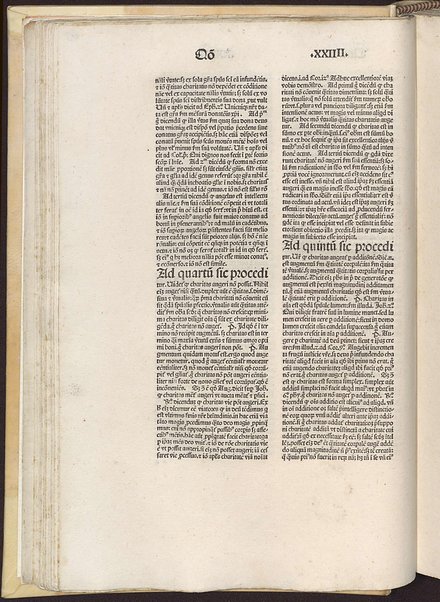 Incipit secundus liber secunde partis beati Thome de Aquino ordinis predicatorum