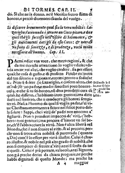 Il Picariglio castigliano, cioè La vita di Lazariglio di Tormes nell'Academia picaresca lo Ingegnoso sfortunato, composta, & hora accresciuta dallo stesso Lazariglio, & trasportata dalla spagnuola nell'italiana fauella da Barezzo Barezzi. Nella quale con viuaci discorsi, e gratiosi trattenimenti si celebrano le virtù, e si manifestano le di lui, & le altrui miserie, & infelicitadi: ...