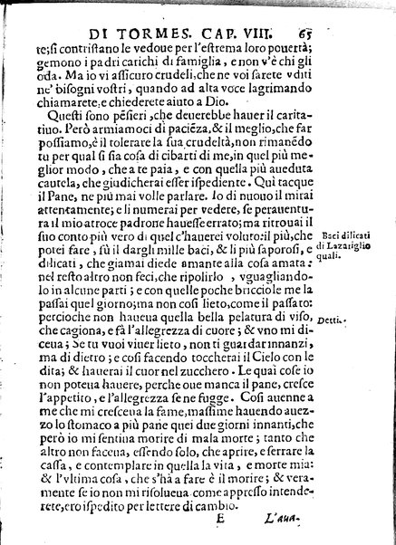 Il Picariglio castigliano, cioè La vita di Lazariglio di Tormes nell'Academia picaresca lo Ingegnoso sfortunato, composta, & hora accresciuta dallo stesso Lazariglio, & trasportata dalla spagnuola nell'italiana fauella da Barezzo Barezzi. Nella quale con viuaci discorsi, e gratiosi trattenimenti si celebrano le virtù, e si manifestano le di lui, & le altrui miserie, & infelicitadi: ...