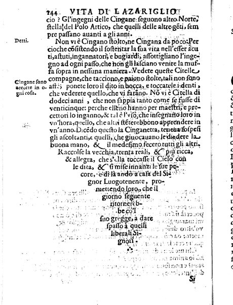 Il Picariglio castigliano, cioè La vita di Lazariglio di Tormes nell'Academia picaresca lo Ingegnoso sfortunato, composta, & hora accresciuta dallo stesso Lazariglio, & trasportata dalla spagnuola nell'italiana fauella da Barezzo Barezzi. Nella quale con viuaci discorsi, e gratiosi trattenimenti si celebrano le virtù, e si manifestano le di lui, & le altrui miserie, & infelicitadi: ...