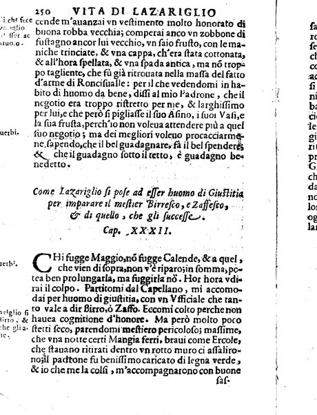 Il Picariglio castigliano, cioè La vita di Lazariglio di Tormes nell'Academia picaresca lo Ingegnoso sfortunato, composta, & hora accresciuta dallo stesso Lazariglio, & trasportata dalla spagnuola nell'italiana fauella da Barezzo Barezzi. Nella quale con viuaci discorsi, e gratiosi trattenimenti si celebrano le virtù, e si manifestano le di lui, & le altrui miserie, & infelicitadi: ...