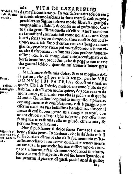 Il Picariglio castigliano, cioè La vita di Lazariglio di Tormes nell'Academia picaresca lo Ingegnoso sfortunato, composta, & hora accresciuta dallo stesso Lazariglio, & trasportata dalla spagnuola nell'italiana fauella da Barezzo Barezzi. Nella quale con viuaci discorsi, e gratiosi trattenimenti si celebrano le virtù, e si manifestano le di lui, & le altrui miserie, & infelicitadi: ...