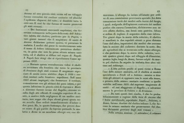 Sul sanitario congresso internazionale aperto a Parigi nel di 23 luglio 1851 e chiuso nel di 19 gennaio 1852 : cenni storici / di Agostino Cappello