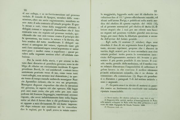 Sul sanitario congresso internazionale aperto a Parigi nel di 23 luglio 1851 e chiuso nel di 19 gennaio 1852 : cenni storici / di Agostino Cappello