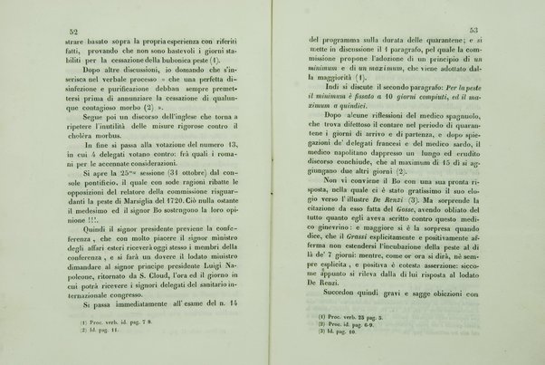 Sul sanitario congresso internazionale aperto a Parigi nel di 23 luglio 1851 e chiuso nel di 19 gennaio 1852 : cenni storici / di Agostino Cappello