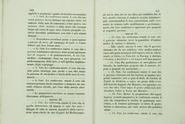 Sul sanitario congresso internazionale aperto a Parigi nel di 23 luglio 1851 e chiuso nel di 19 gennaio 1852 : cenni storici / di Agostino Cappello