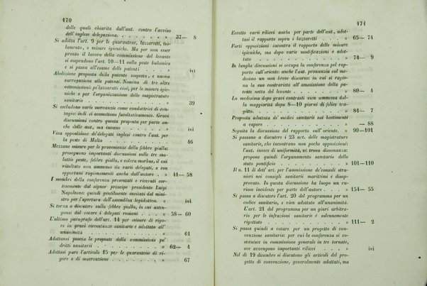 Sul sanitario congresso internazionale aperto a Parigi nel di 23 luglio 1851 e chiuso nel di 19 gennaio 1852 : cenni storici / di Agostino Cappello