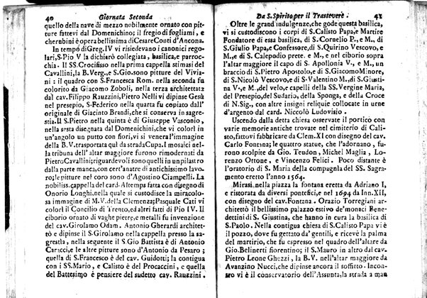 Nuova descrizione di Roma antica, e moderna e di tutti li più nobili monumenti sagri, e profani che sono in essa, e nelle sue vicinanze: cioè archi, tempj, anfiteatri, cerchi, obelischi, basiliche, e chiese, colla notizia delle reliquie più insigni, che si conservano in esse: palazzi, biblioteche, musei, e ville, pitture, e scolture, co' nomi de più celebri architetti, pittori, e scultori fino al presente; ed in fine la cronologia di tutt'i romani pontefici