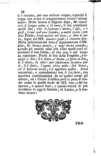 1: Tomo primo in cui si contengono La Sofonisba del Trissino. L'Oreste del Rucellai non più stampato. L'Edipo di Sofocle tradotto dal Giustiniano. La Merope del Torelli. Premessa un'istoria del teatro, e difesa di esso