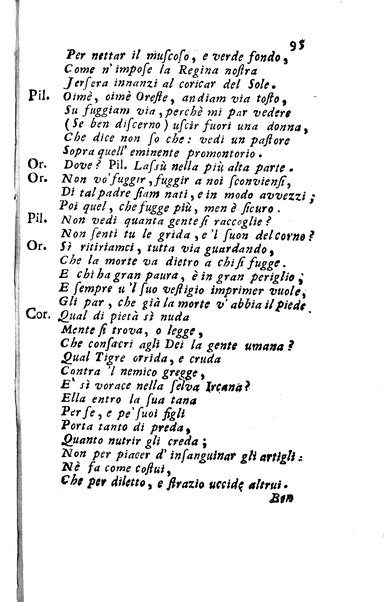 1: Tomo primo in cui si contengono La Sofonisba del Trissino. L'Oreste del Rucellai non più stampato. L'Edipo di Sofocle tradotto dal Giustiniano. La Merope del Torelli. Premessa un'istoria del teatro, e difesa di esso