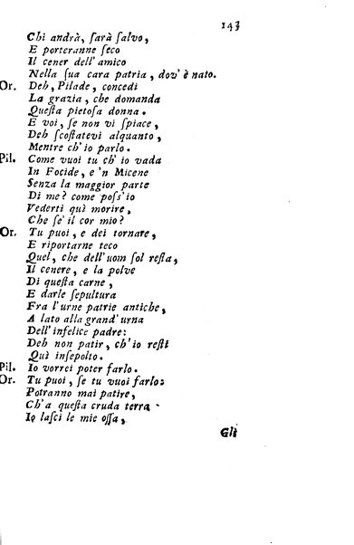 1: Tomo primo in cui si contengono La Sofonisba del Trissino. L'Oreste del Rucellai non più stampato. L'Edipo di Sofocle tradotto dal Giustiniano. La Merope del Torelli. Premessa un'istoria del teatro, e difesa di esso