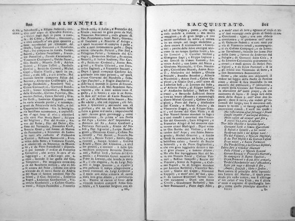 2: Del malmantile racquistato parte seconda