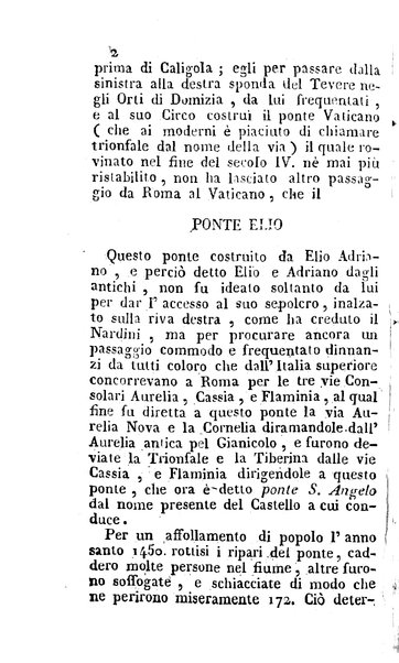 [Descrizione di Roma e de' contorni compilata dal sig. avv. D. Carlo Fea ... abbellita delle più interessanti vedute e publicata da Angiolo Bonelli seconda edizione] 1