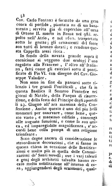 [Descrizione di Roma e de' contorni compilata dal sig. avv. D. Carlo Fea ... abbellita delle più interessanti vedute e publicata da Angiolo Bonelli seconda edizione] 1