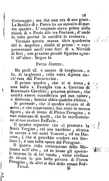 [Descrizione di Roma e de' contorni compilata dal sig. avv. D. Carlo Fea ... abbellita delle più interessanti vedute e publicata da Angiolo Bonelli seconda edizione] 1