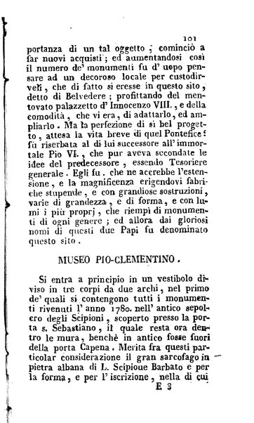 [Descrizione di Roma e de' contorni compilata dal sig. avv. D. Carlo Fea ... abbellita delle più interessanti vedute e publicata da Angiolo Bonelli seconda edizione] 1