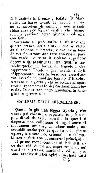 [Descrizione di Roma e de' contorni compilata dal sig. avv. D. Carlo Fea ... abbellita delle più interessanti vedute e publicata da Angiolo Bonelli seconda edizione] 1