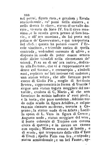 [Descrizione di Roma e de' contorni compilata dal sig. avv. D. Carlo Fea ... abbellita delle più interessanti vedute e publicata da Angiolo Bonelli seconda edizione] 1