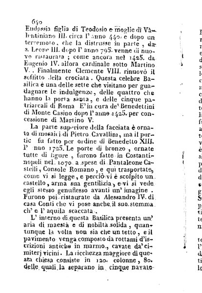 [Descrizione di Roma e de' contorni compilata dal sig. avv. D. Carlo Fea ... abbellita delle più interessanti vedute e publicata da Angiolo Bonelli seconda edizione] 3