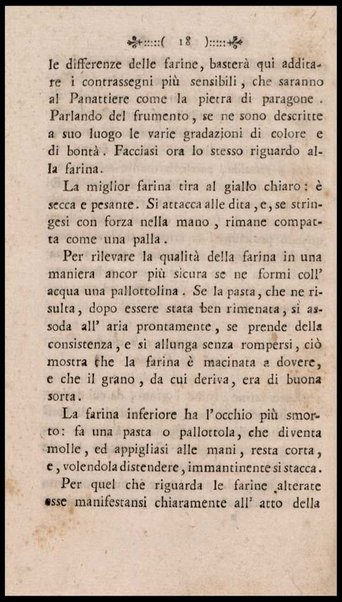 Instruzione a i panattieri di citta' e di campagna sul modo il piu' facile e vantaggioso di far pane con le regole di scegliere, conservare e macinare il grano, di mantener la farina, di apparecchiare ed usare il lievito... Del signor Parmentier regio censore ec. Traduzione dal francese