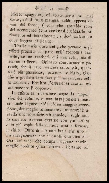 Instruzione a i panattieri di citta' e di campagna sul modo il piu' facile e vantaggioso di far pane con le regole di scegliere, conservare e macinare il grano, di mantener la farina, di apparecchiare ed usare il lievito... Del signor Parmentier regio censore ec. Traduzione dal francese