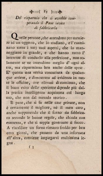 Instruzione a i panattieri di citta' e di campagna sul modo il piu' facile e vantaggioso di far pane con le regole di scegliere, conservare e macinare il grano, di mantener la farina, di apparecchiare ed usare il lievito... Del signor Parmentier regio censore ec. Traduzione dal francese