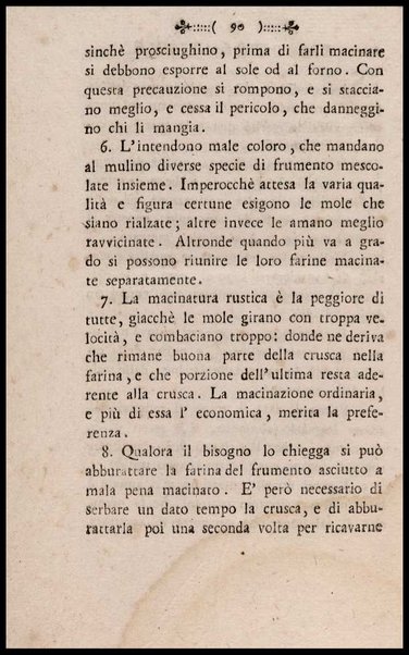 Instruzione a i panattieri di citta' e di campagna sul modo il piu' facile e vantaggioso di far pane con le regole di scegliere, conservare e macinare il grano, di mantener la farina, di apparecchiare ed usare il lievito... Del signor Parmentier regio censore ec. Traduzione dal francese