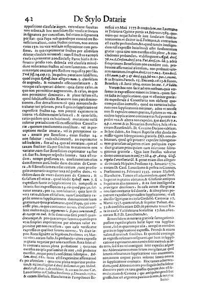 Tractatus de officio, & iurisdictione datarii, et de stylo datariæ, auctore Theodoro Amydenio ...