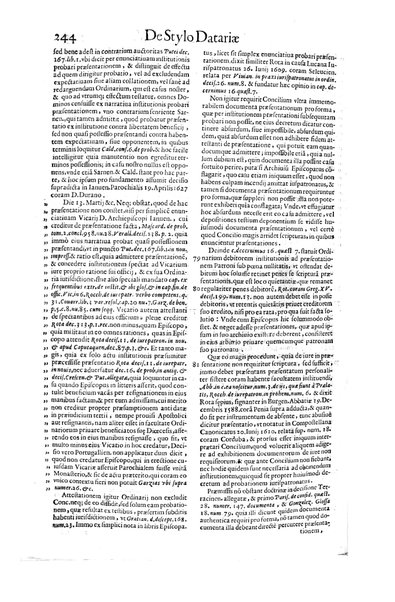 Tractatus de officio, & iurisdictione datarii, et de stylo datariæ, auctore Theodoro Amydenio ...