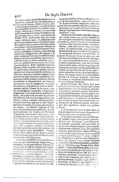 Tractatus de officio, & iurisdictione datarii, et de stylo datariæ, auctore Theodoro Amydenio ...