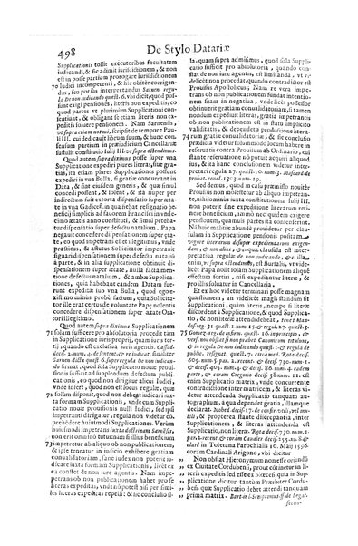 Tractatus de officio, & iurisdictione datarii, et de stylo datariæ, auctore Theodoro Amydenio ...