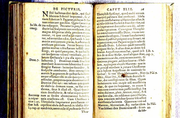 De picturis et imaginibus sacris, liber vnus: tractans de vitandis circa eas abusibus, & de earundem significationibus. Authore Ioanne Molano Louaniensi, ...Eiusdem Responsio quodlibetica, ad tres quaestiones ...