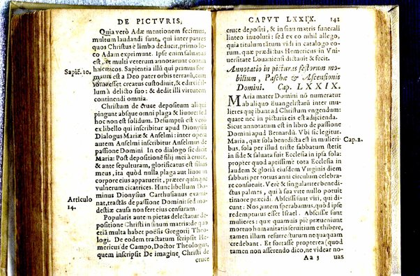De picturis et imaginibus sacris, liber vnus: tractans de vitandis circa eas abusibus, & de earundem significationibus. Authore Ioanne Molano Louaniensi, ...Eiusdem Responsio quodlibetica, ad tres quaestiones ...