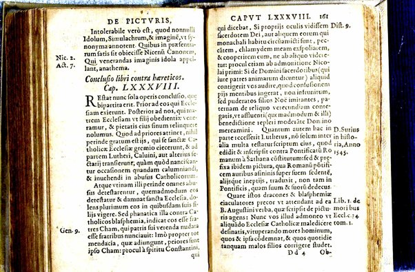 De picturis et imaginibus sacris, liber vnus: tractans de vitandis circa eas abusibus, & de earundem significationibus. Authore Ioanne Molano Louaniensi, ...Eiusdem Responsio quodlibetica, ad tres quaestiones ...