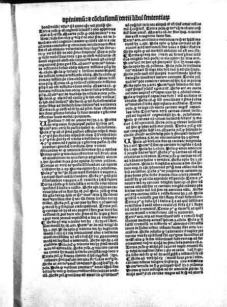 Preclarissimi doctoris domini Petri de Palude ordinis predicatorum patriarche Ierosolymitani Tertium scriptum super tertium sententiarum incipit