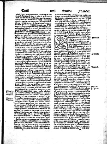 Preclarissimi doctoris domini Petri de Palude ordinis predicatorum patriarche Ierosolymitani Tertium scriptum super tertium sententiarum incipit